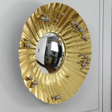 Golden Alexa fali tükör arany 100 cm