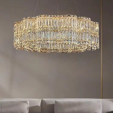 ARIA Arany Kristály föggőlámpa 50cm
