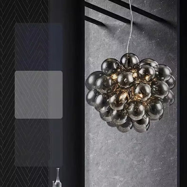 Art Gitta Toby minimál függesztett lámpa üveg-króm (több méretben)