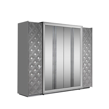 AsusViona  gardróbszekrény világosszürke