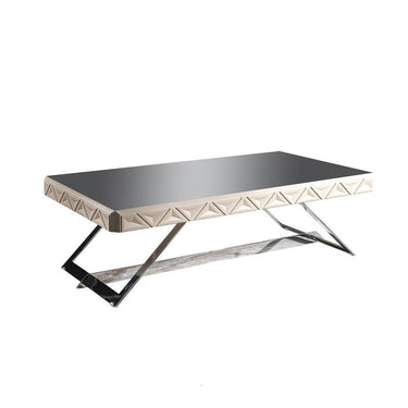 Asus dohányzóasztal ezüst-tükör