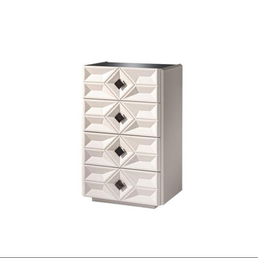 Asus fiókos szekrény fehér-króm