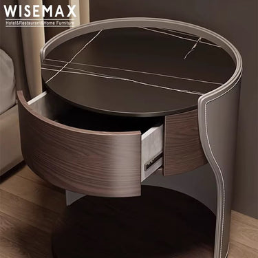 Atelier Wall éjjeliszekrény black ( smoked wood+gray)
