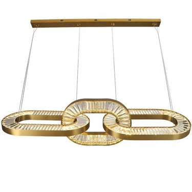 Ava függesztett gyűrűs lámpa arany (kiállított)