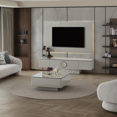 Aventador TV szekrény matt bézs