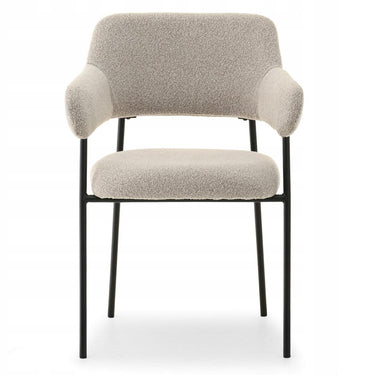 Béta szék buklé & fekete láb