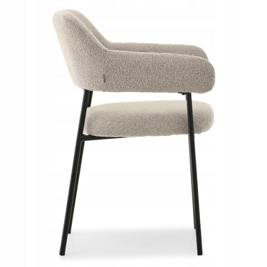 Béta szék buklé & fekete láb