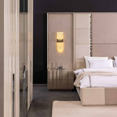 Bugatti franciaágy bézs (matrac nélkül)