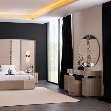 Bugatti fésülködőasztal bézs