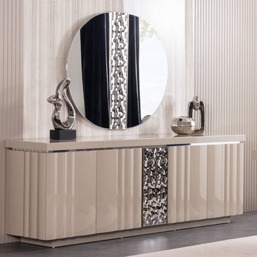 Bugatti tálalószekrény bézs 234 cm