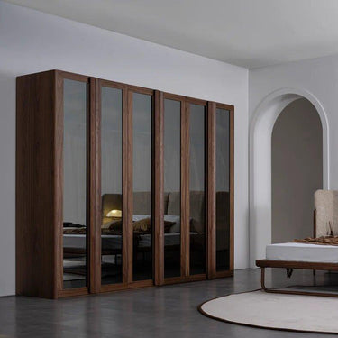 Capella hálószoba szekrény sötétbarna