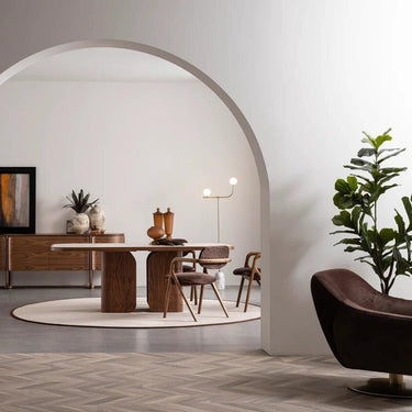 Capella étkezőszék barna