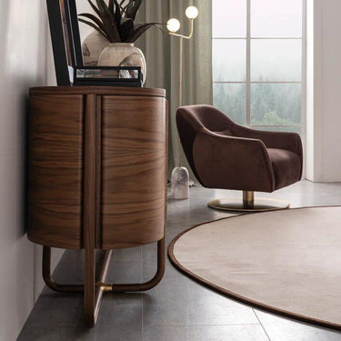 Capella tálalószekrény sötétbarna