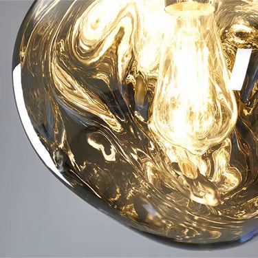 DIXI Gold 7db különböző méretű búrával Függőlámpa