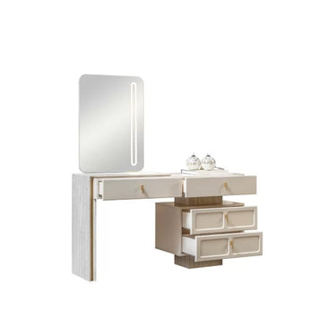 Dante konzolasztal ekrü (tükörrel)