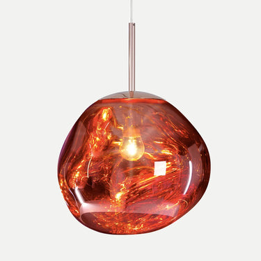 Dixi függőlámpa 38 cm borostyán