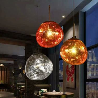 Dixi függőlámpa 20 cm króm