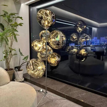 Dixi állólámpa 170 cm arany