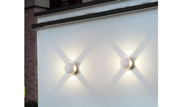 Fali lámpa LED 10w 1200lm 4000k IP65 ∅105×75mm fehér