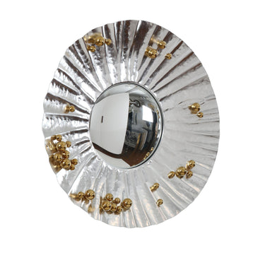 Golden Alexa fali tükör dekoráció  ezüst 100 cm