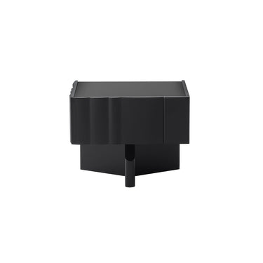 Flow fényes fekete éjjeliszekrény