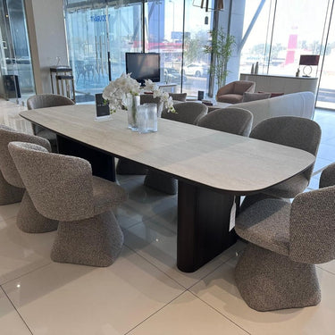 FORESTA étkezőasztal travertin több méretben