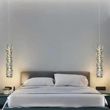 Falcon  függőlámpa arany-kristály 45 cm