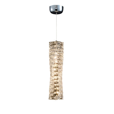 Falcon  függőlámpa arany-kristály 45 cm