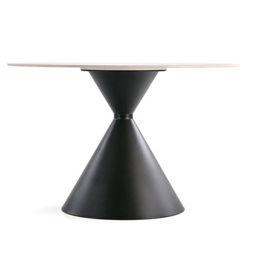 Great kör étkezőasztal fehér márvány 120cm