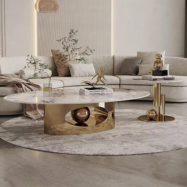 Glam Gold Ball Dohányzóasztal Szett
