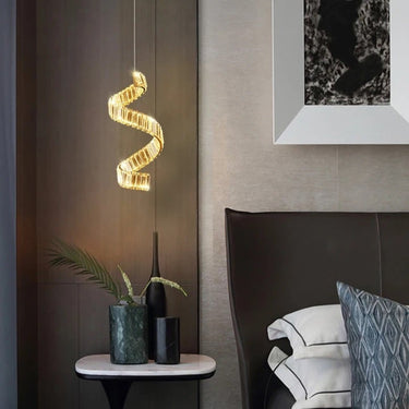 BERIL Mini függőlámpa 45 cm arany