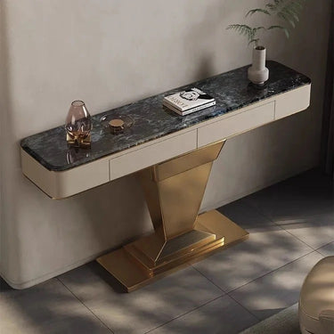 Steel Daniel konzolasztal fekete