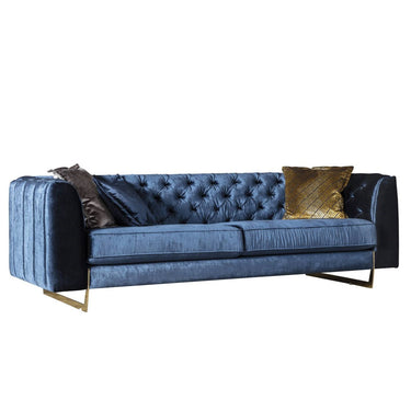 Glória kanapé kék (több méretben)