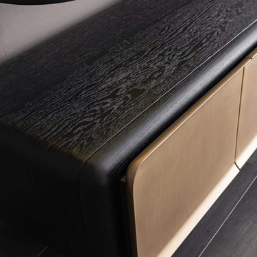 Grande TV szekrény fekete-arany