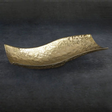 Pietro fém dísztál Arany 39x16x9 cm