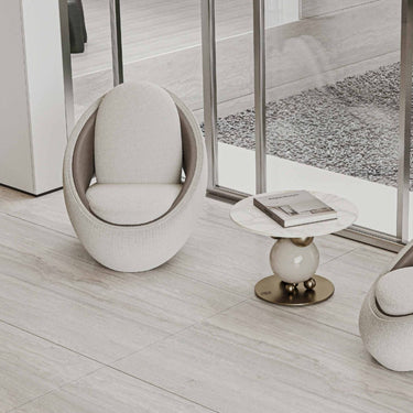 Oro fotel bézs-sötétbarna