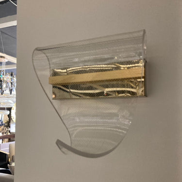 Kála falikar arany-akril 18 cm