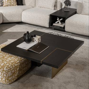 Etro dohányzóasztal sötétbarna