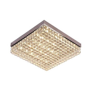 CUBO mennyezeti lámpa króm-kristály