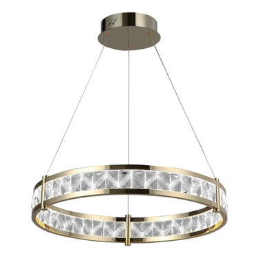 NORDIC GLAM függőlámpa arany