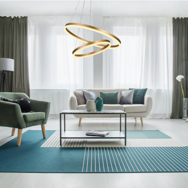 AELORA DUO függőlámpa arany