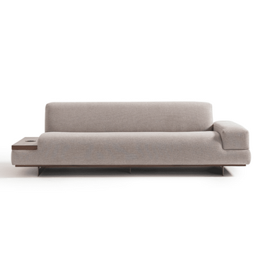 Wagon 3 személyes kanapé világosszürke (bővithető)