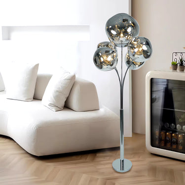 Dixi állólámpa 170 cm ezüst