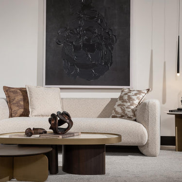 Le Mans 3 személyes kanapé bézs