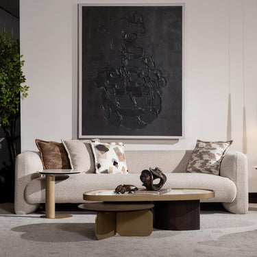 Le Mans 4 személyes kanapé bézs