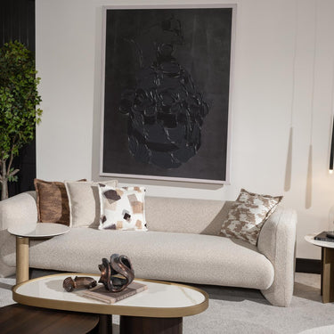 Le Mans 4 személyes kanapé bézs