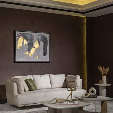 Lima 4 személyes kanapé bézs