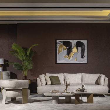 Lima 4 személyes kanapé bézs