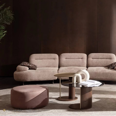 ALYA puff homokszín