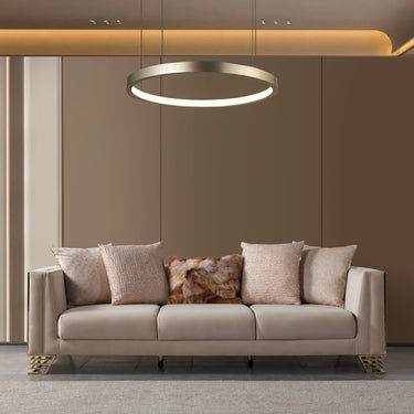 ANKA 3 személyes kanapé bézs